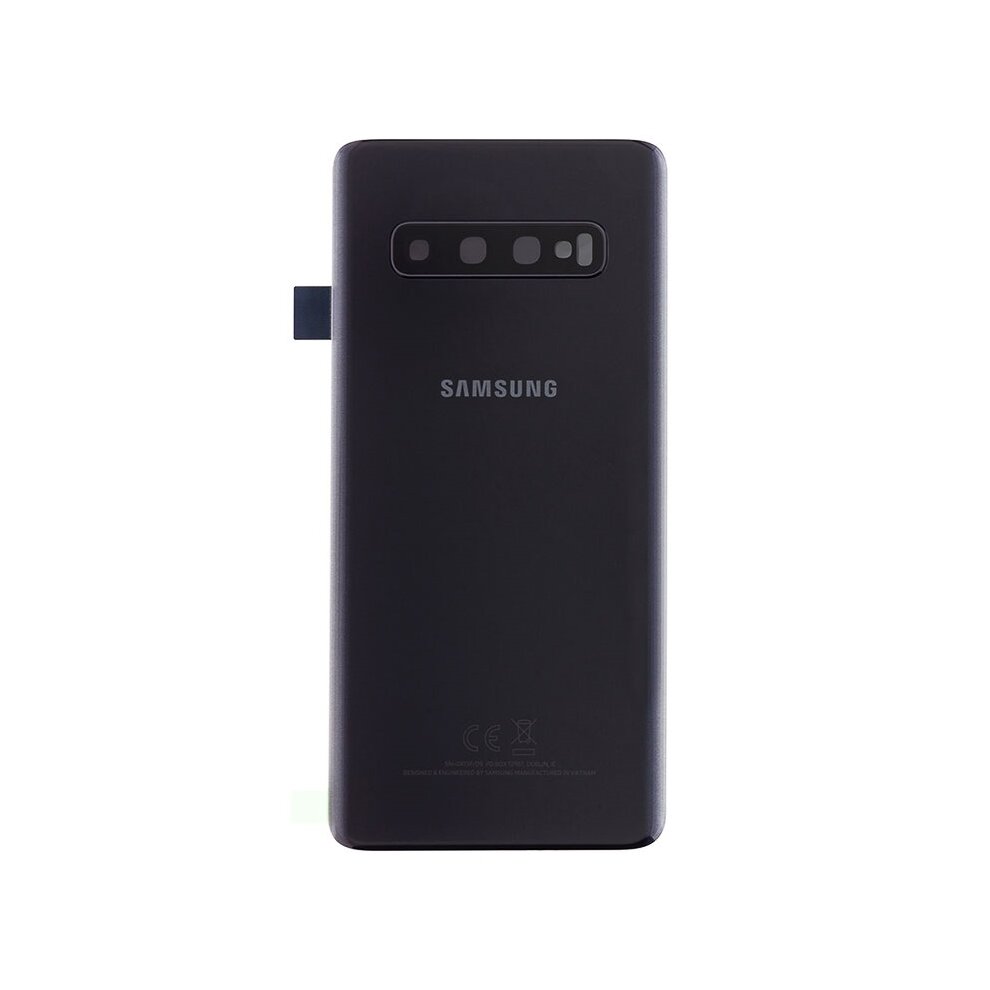 Rear Glass Back Cover for Samsung Galaxy S10 Prism Black